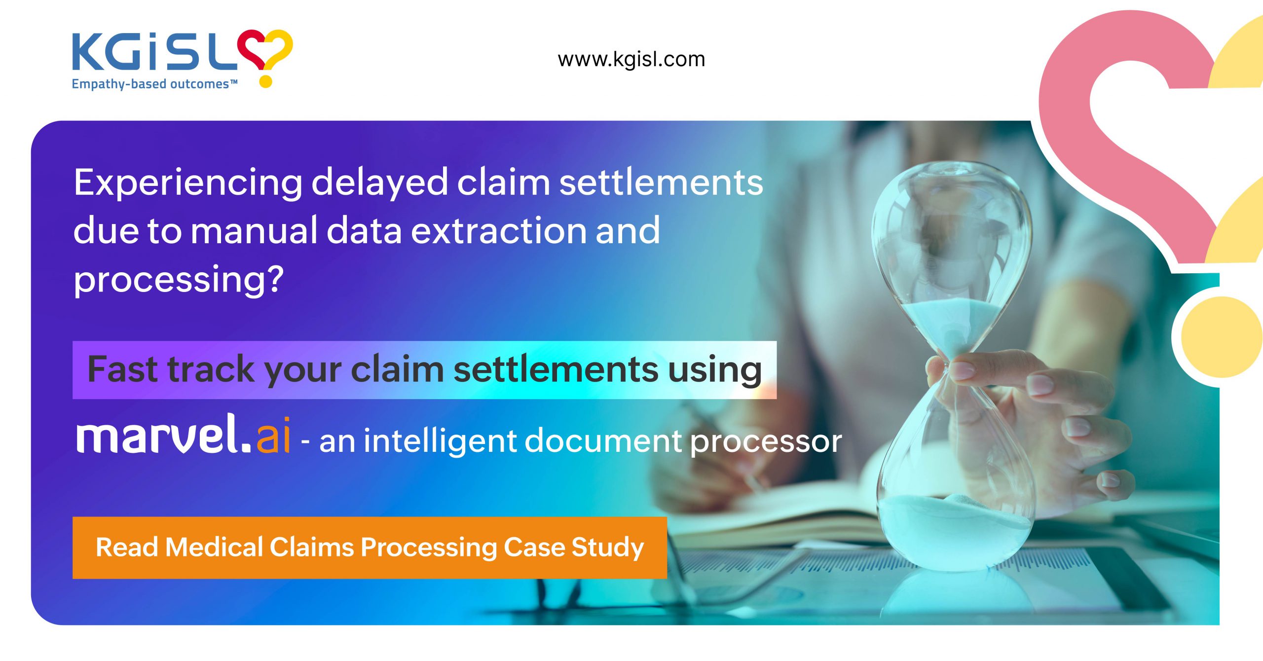 Fast track claims settlements using Marvel.ai